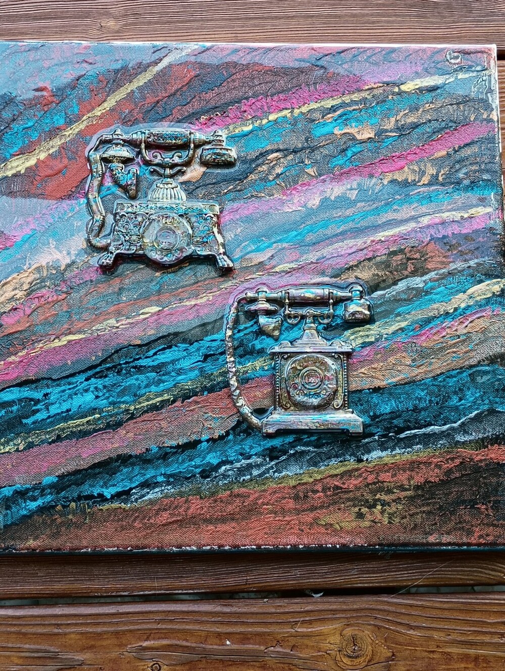 "Static Echoes"  Canvas art